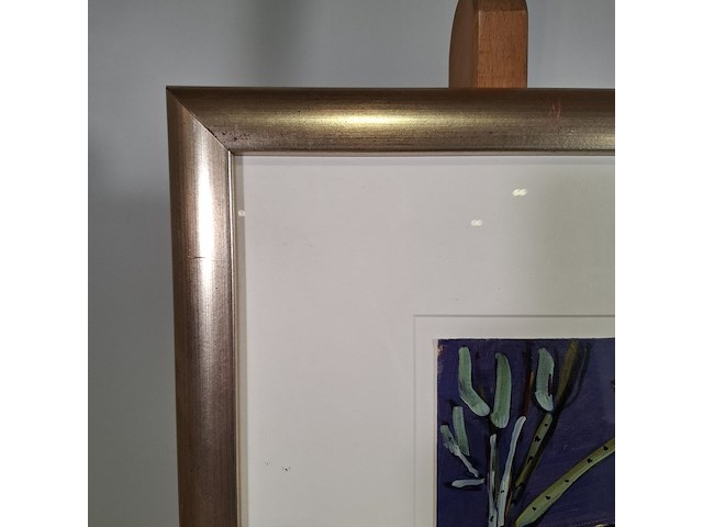 Acryl schilderij, maya wildevuur, marokko, 2002 - afbeelding 9 van  10