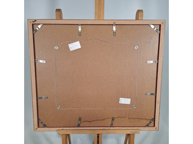 Acryl schilderij, maya wildevuur, marokko, 2002 - afbeelding 10 van  10