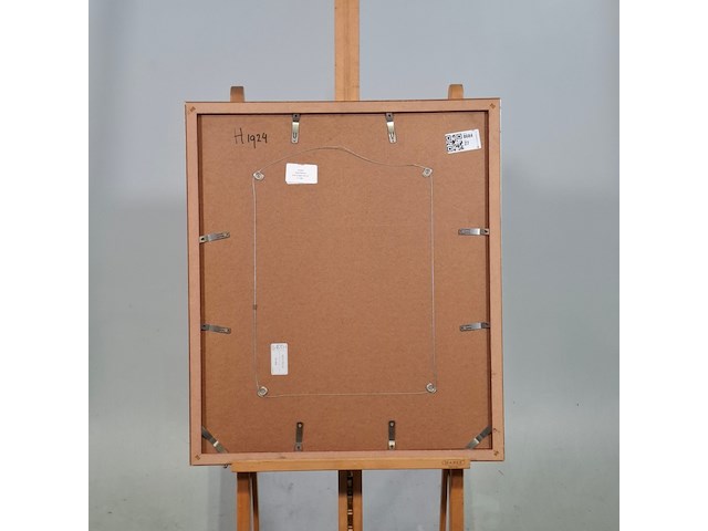 Acryl schilderij, maya wildevuur, marokko, 2002 - afbeelding 6 van  7