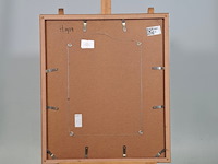 Acryl schilderij, maya wildevuur, marokko, 2002 - afbeelding 6 van  7