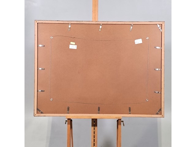 Acryl schilderij, maya wildevuur, marokko, 2002 - afbeelding 8 van  9