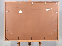 Acryl schilderij, maya wildevuur, marokko, 2002 - afbeelding 8 van  9