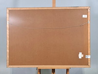 Acryl schilderij, maya wildevuur, meeuwen, 1995 - afbeelding 6 van  7