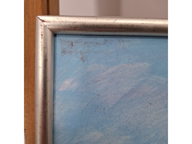 Acryl schilderij, maya wildevuur, mexico, 2008 - afbeelding 7 van  9