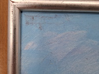 Acryl schilderij, maya wildevuur, mexico, 2008 - afbeelding 7 van  9