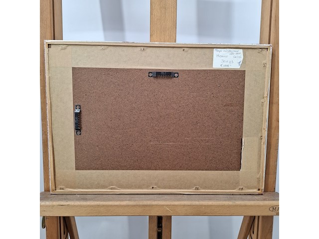 Acryl schilderij, maya wildevuur, mexico, 2008 - afbeelding 10 van  10