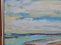 Acryl schilderij, maya wildevuur, mexico, 2008 - afbeelding 4 van  10