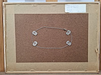 Acryl schilderij, maya wildevuur, mexico, 2008 - afbeelding 8 van  9