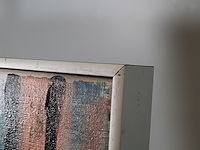 Acryl schilderij, maya wildevuur, naakt, 1987 - afbeelding 8 van  9