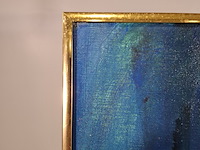 Acryl schilderij, maya wildevuur, naakt, 1989 - afbeelding 5 van  8