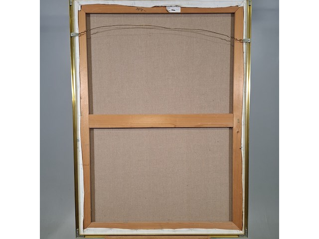 Acryl schilderij, maya wildevuur, naakt, 1989 - afbeelding 8 van  8