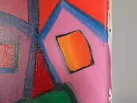 Acryl schilderij, maya wildevuur, naakt - afbeelding 5 van  9