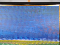 Acryl schilderij, maya wildevuur, ode aan emil nolde, 1991 - afbeelding 6 van  11