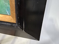 Acryl schilderij, maya wildevuur, ode aan emil nolde, 1991 - afbeelding 8 van  11