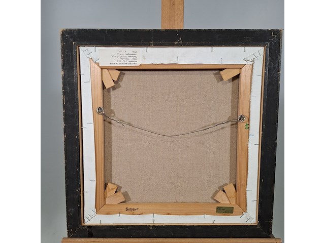 Acryl schilderij, maya wildevuur, orchidee - afbeelding 7 van  7