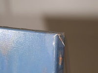 Acryl schilderij, maya wildevuur, oude schans, 2002 - afbeelding 8 van  9