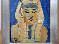 Acryl schilderij, maya wildevuur, ramses ii / egypte, 2002 - afbeelding 5 van  10