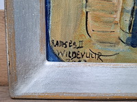 Acryl schilderij, maya wildevuur, ramses ii / egypte, 2002 - afbeelding 6 van  10