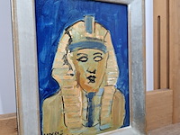 Acryl schilderij, maya wildevuur, ramses ii / egypte, 2002 - afbeelding 7 van  10
