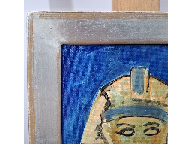 Acryl schilderij, maya wildevuur, ramses ii / egypte, 2002 - afbeelding 9 van  10