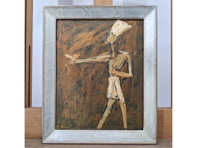 Acryl schilderij, maya wildevuur, ramses ii - afbeelding 3 van  10