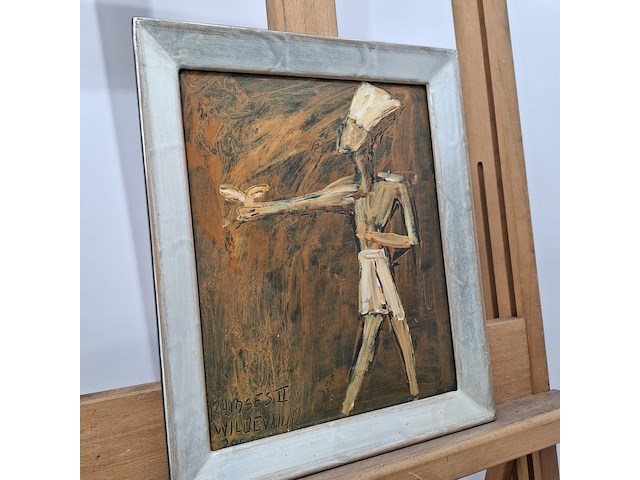 Acryl schilderij, maya wildevuur, ramses ii - afbeelding 7 van  10