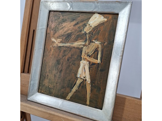 Acryl schilderij, maya wildevuur, ramses ii - afbeelding 8 van  10