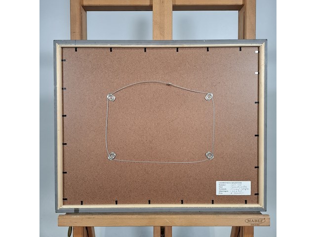 Acryl schilderij, maya wildevuur, sand castel, mexico, 2011 - afbeelding 2 van  11