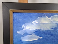 Acryl schilderij, maya wildevuur, sand castel, mexico, 2011 - afbeelding 10 van  11