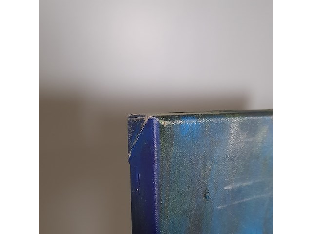 Acryl schilderij, maya wildevuur, sfeer, 2003 - afbeelding 8 van  9