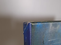 Acryl schilderij, maya wildevuur, sfeer, 2003 - afbeelding 8 van  9