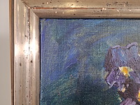 Acryl schilderij, maya wildevuur, stilleven, 1995 - afbeelding 9 van  10