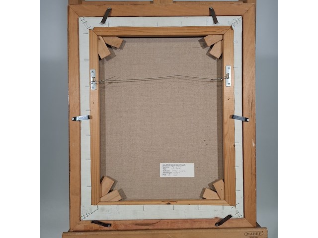 Acryl schilderij, maya wildevuur, stilleven, 1995 - afbeelding 10 van  10