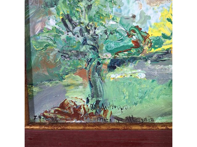 Acryl schilderij, maya wildevuur, suisse - afbeelding 5 van  9