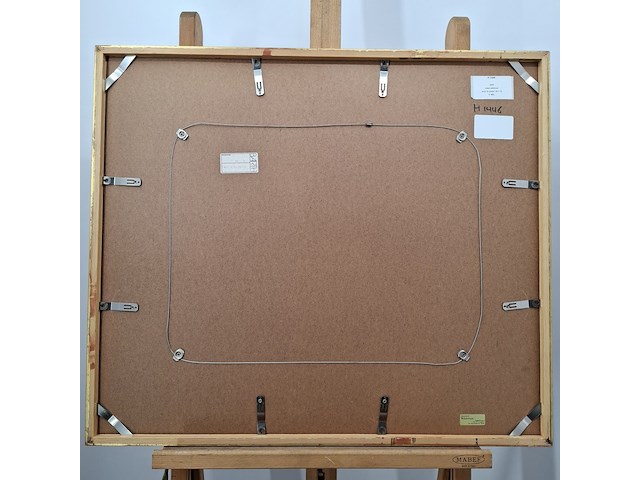 Acryl schilderij, maya wildevuur, tahiti, 1998 - afbeelding 10 van  10