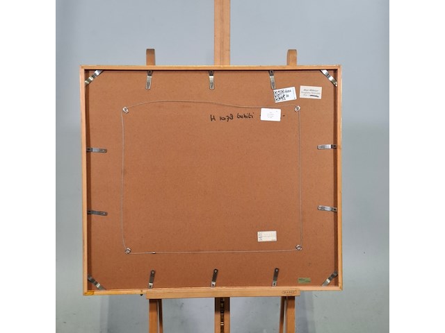 Acryl schilderij, maya wildevuur, tahiti, 1998 - afbeelding 7 van  8