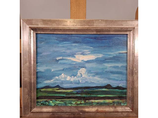 Acryl schilderij, maya wildevuur, taos - afbeelding 2 van  8