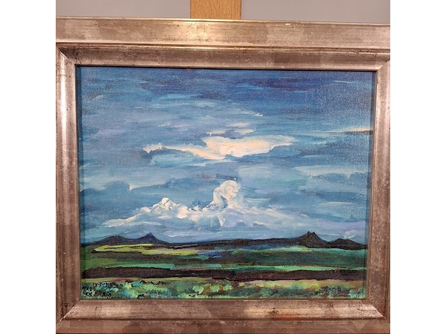 Acryl schilderij, maya wildevuur, taos - afbeelding 3 van  8