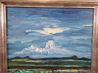 Acryl schilderij, maya wildevuur, taos - afbeelding 3 van  8