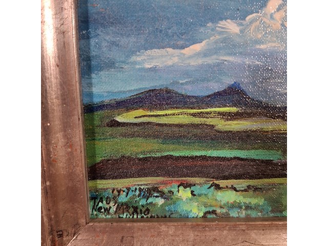 Acryl schilderij, maya wildevuur, taos - afbeelding 5 van  8