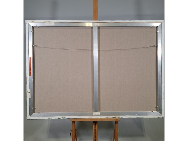 Acryl schilderij, maya wildevuur, texel, 2007 - afbeelding 7 van  7