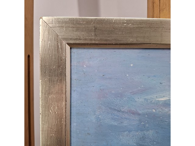 Acryl schilderij, maya wildevuur, vennesand - afbeelding 8 van  10