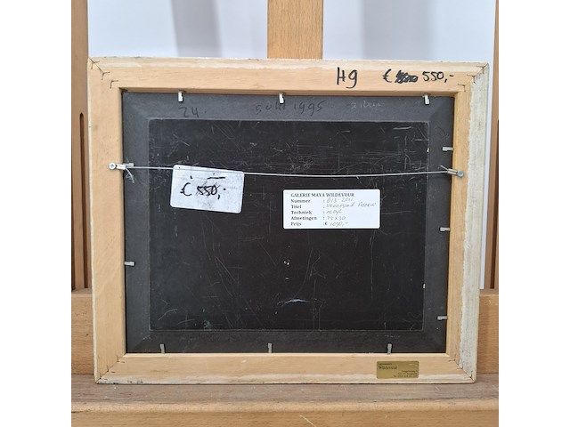 Acryl schilderij, maya wildevuur, vennesand - afbeelding 10 van  10