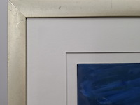 Acryl schilderij, maya wildevuur, viooldrift, 2000 - afbeelding 9 van  10