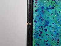 Acryl schilderij, maya wildevuur, vis - afbeelding 2 van  13