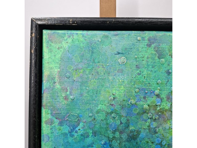 Acryl schilderij, maya wildevuur, vis - afbeelding 12 van  13