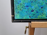 Acryl schilderij, maya wildevuur, vis - afbeelding 13 van  13