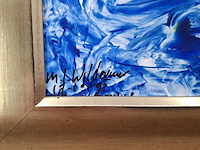 Acryl schilderij, maya wildevuur, vis - afbeelding 6 van  10