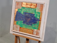 Acryl schilderij, maya wildevuur, vis - afbeelding 3 van  7
