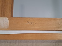 Acryl schilderij, maya wildevuur, vissen, 1992 - afbeelding 5 van  13